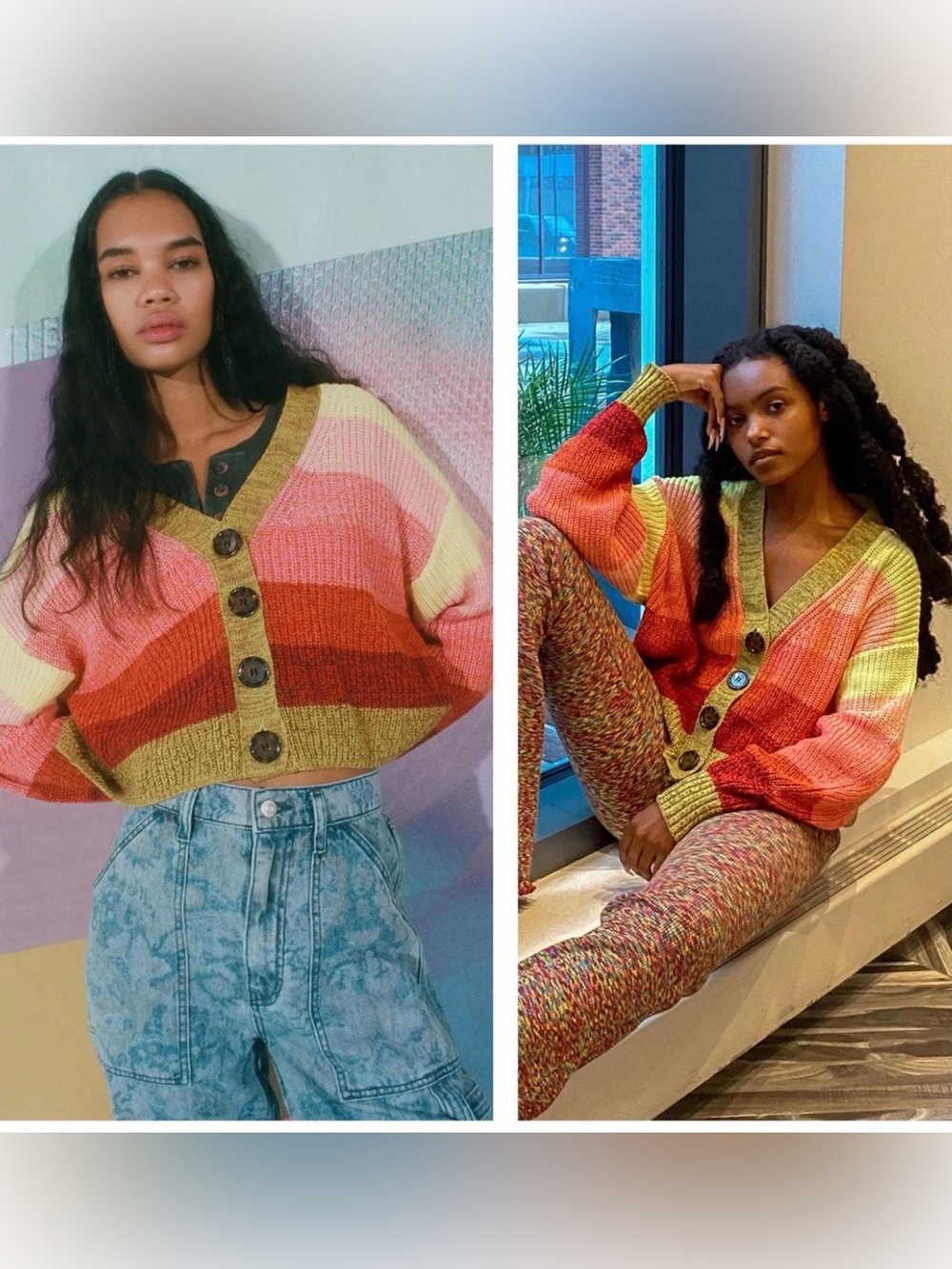 Urban Outfitters Colorful Cardigan